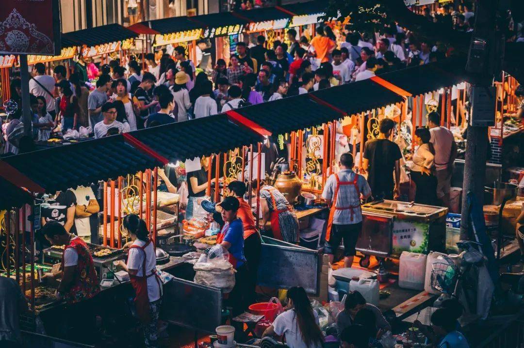 中国最好逛的夜市摊，你去过几个？_凌河