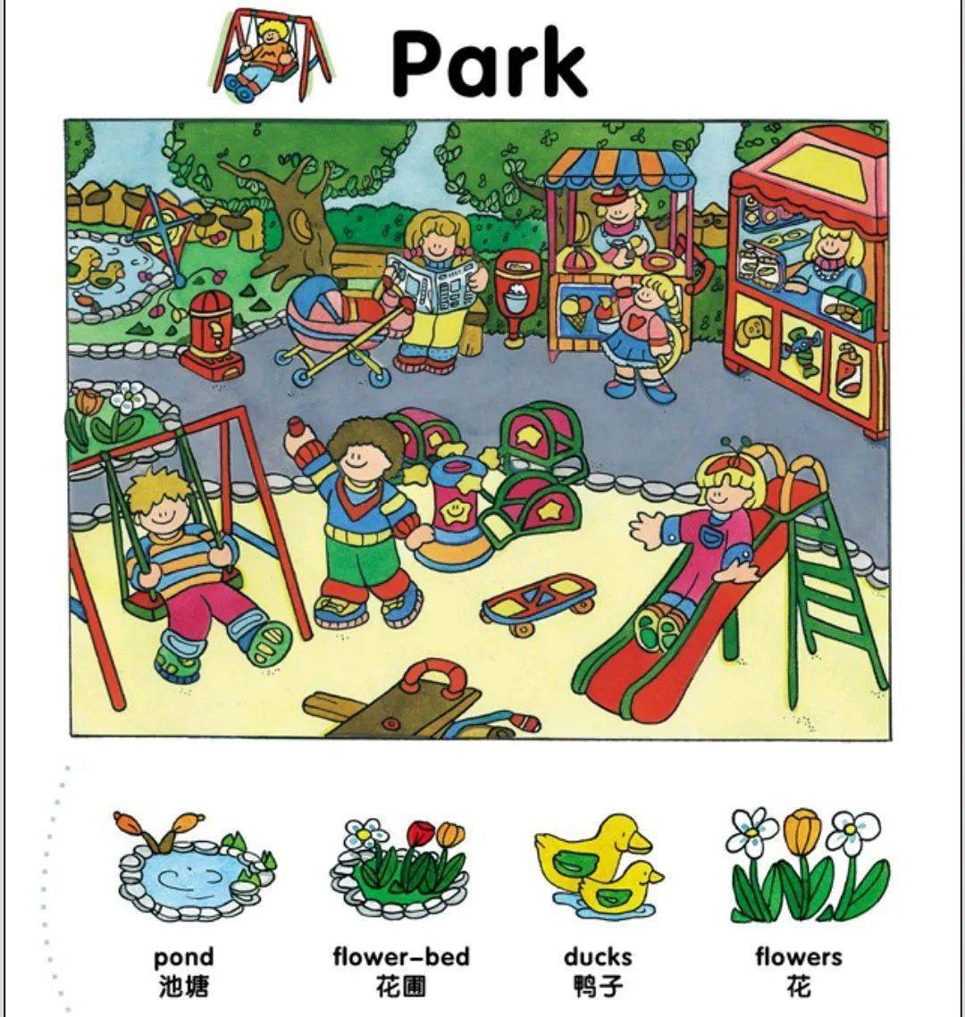 【看图分类记1000个单词】14/45-park 公园