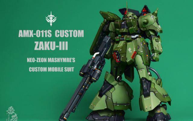 细节满满,gk扎古3改