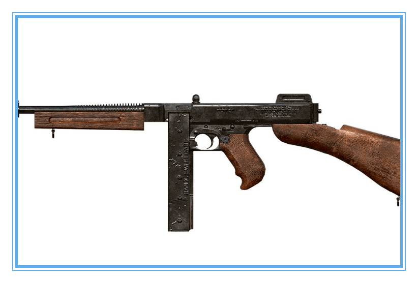 虽然它扩容后的弹容量达到了50发,单发伤害远超其他冲锋枪,但是汤姆逊