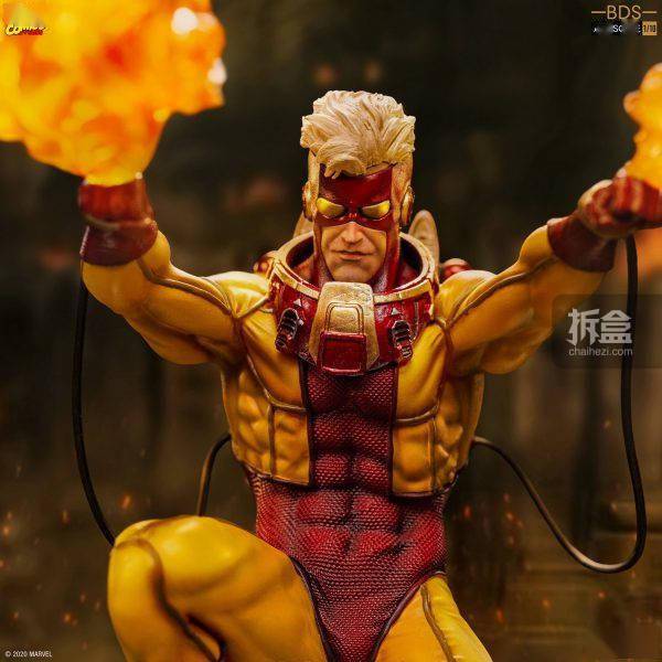 iron studios 漫威漫画 x战警系列 火人 1:10雕像