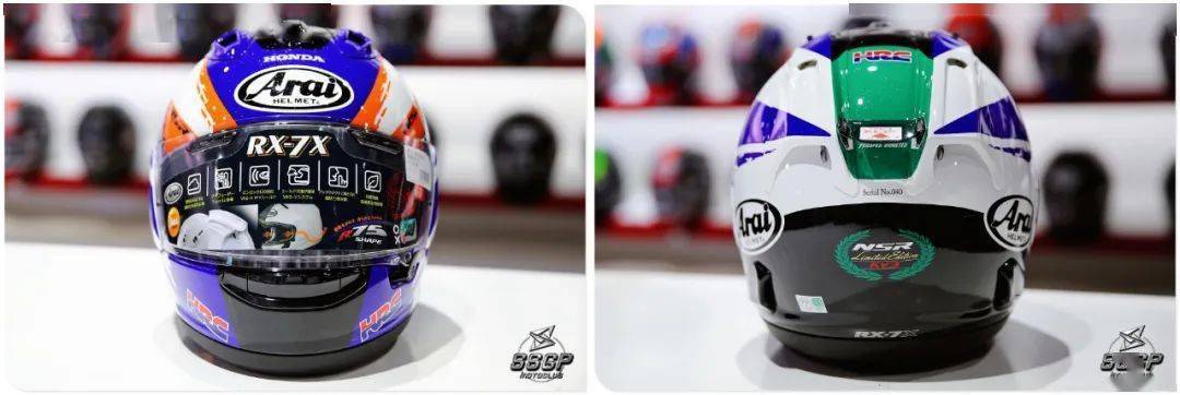 arai烈火战车nsr250r全球限量纪念版