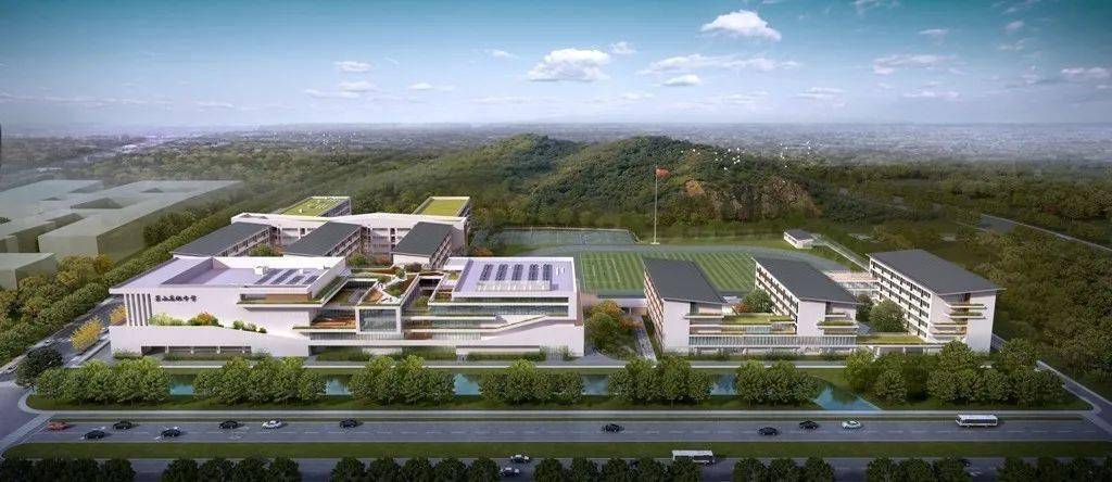 吴县中学喜添新校区!_景山