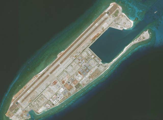 2020年的南沙群岛有什么新变化?看看最新的永暑岛卫星图