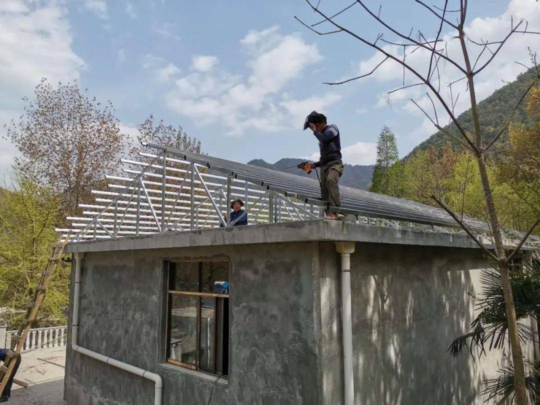 没有对比就没有伤害岸门口镇扎实推进房屋风貌改造提升工程