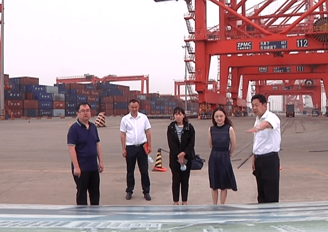 易大宗董事长曹欣怡一行来我区考察区领导全面巡查主要河道