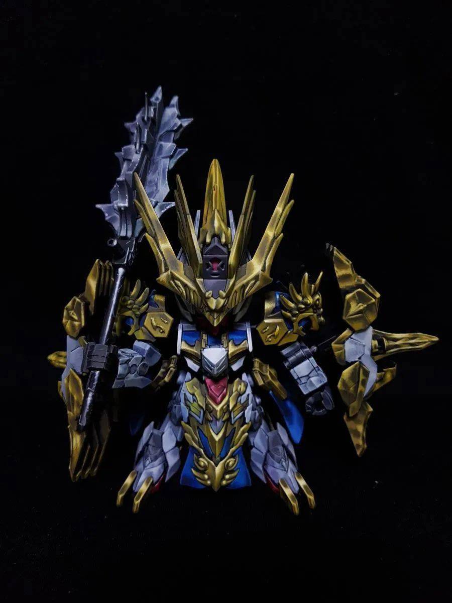 nmm涂装sd三国创杰传马超巴巴托斯