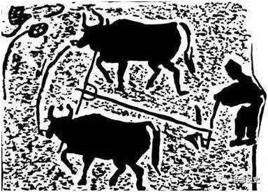 汉代二牛抬杠图图片