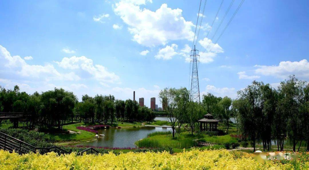 浮雲下面的太子河公園▲拍攝 李仲柏那麼夏天的遼陽是什麼樣子的呢