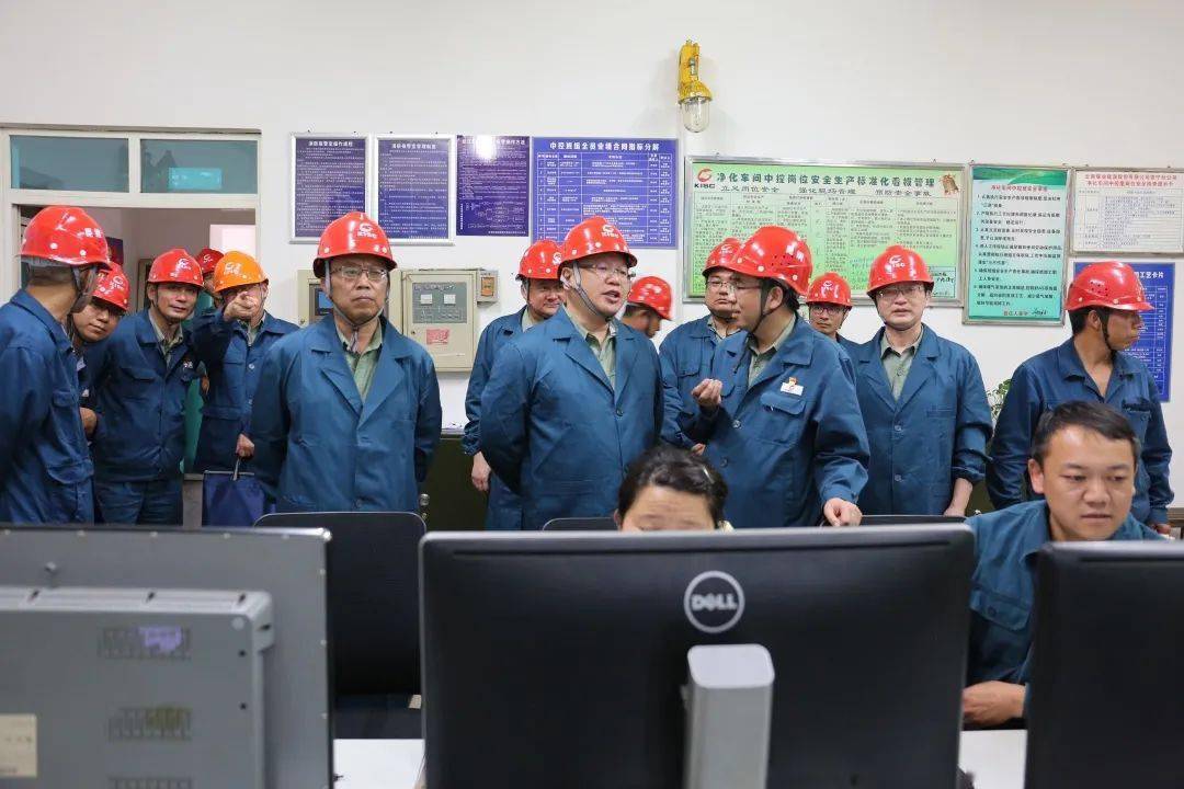 督导检查杜陆军一行到云煤能源公司对安全生产月活动进行督导检查