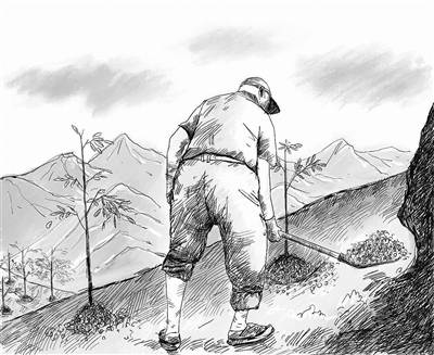 崂山深处层林尽染夕阳红