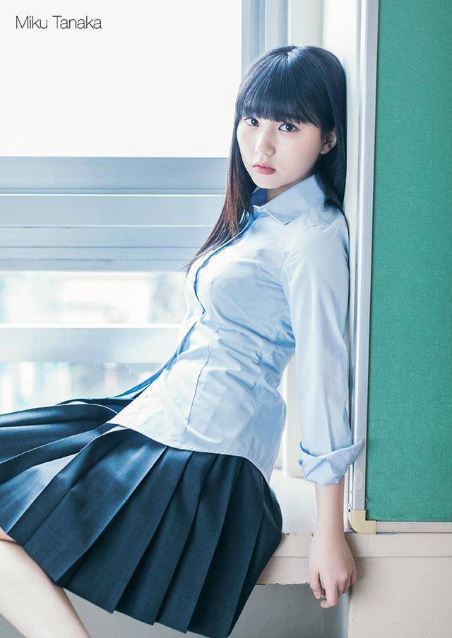 田中美久美图纯真无邪气的hkt48少女
