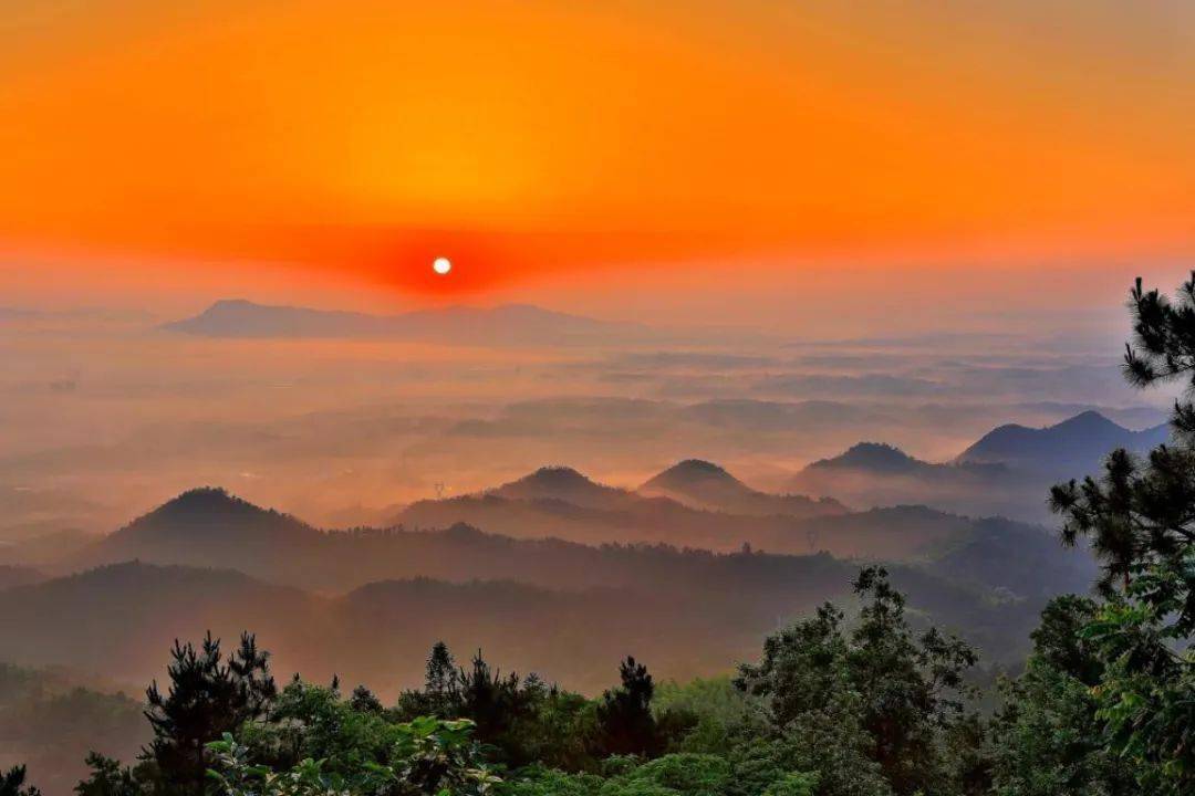 南嶽山景區銅鑼寨景區佛子嶺景區大別山主峰白馬尖景區萬佛山風景區