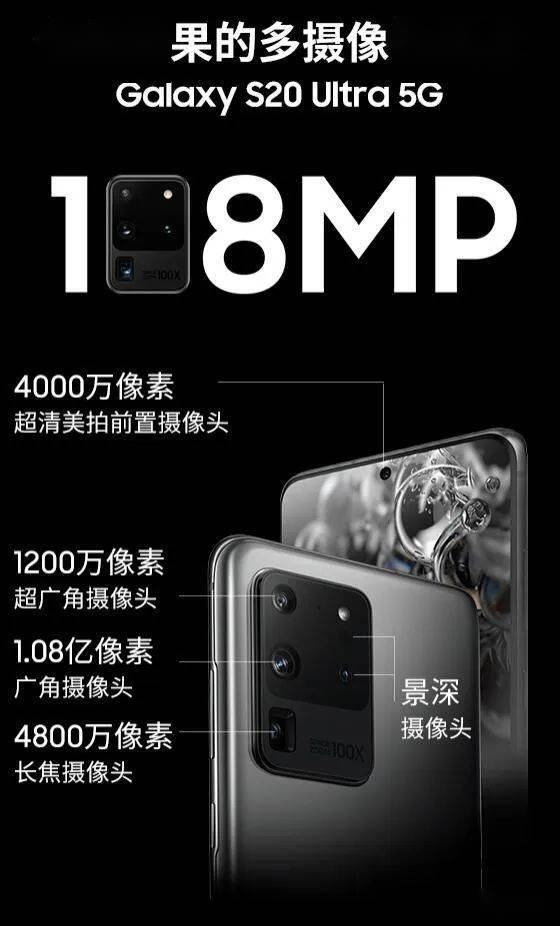 三星galaxys20ultra5g手机摄像头成本大揭秘tof图像传感器由索尼独供