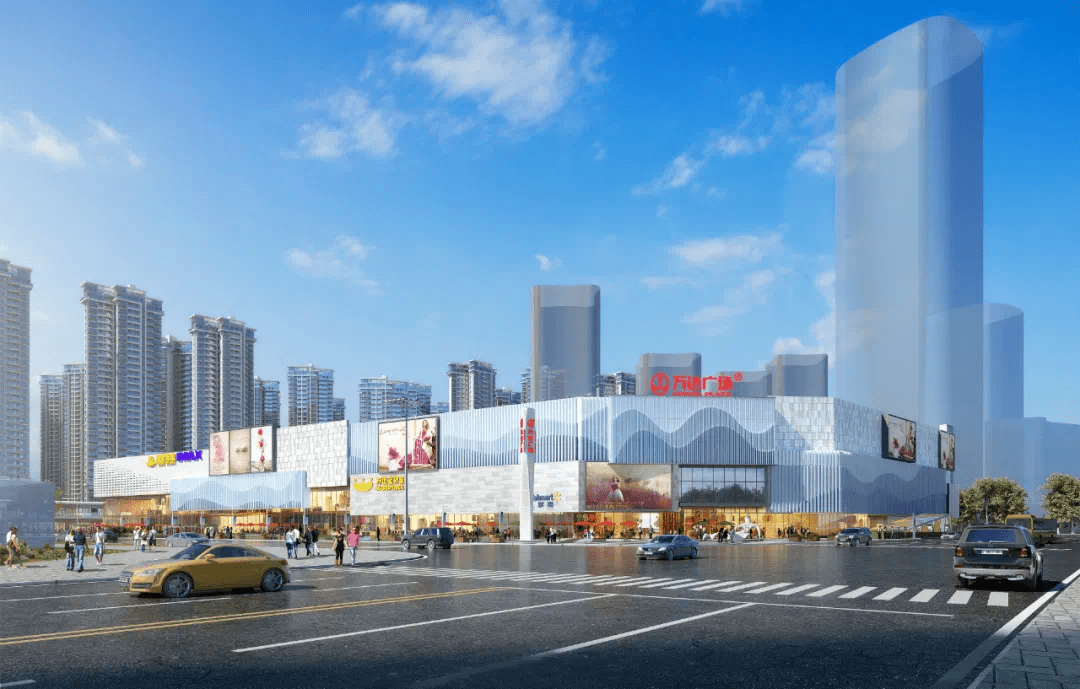 河源万达广场傲据东城未来中芯,缔造城芯繁华