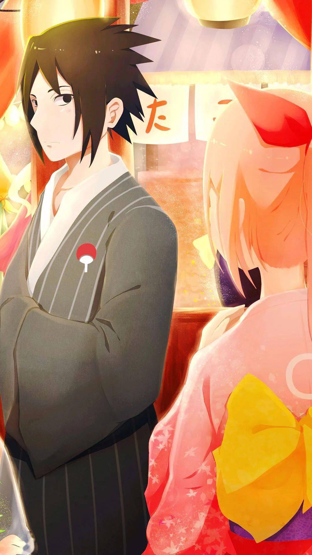 火影壁纸情侣组佐樱