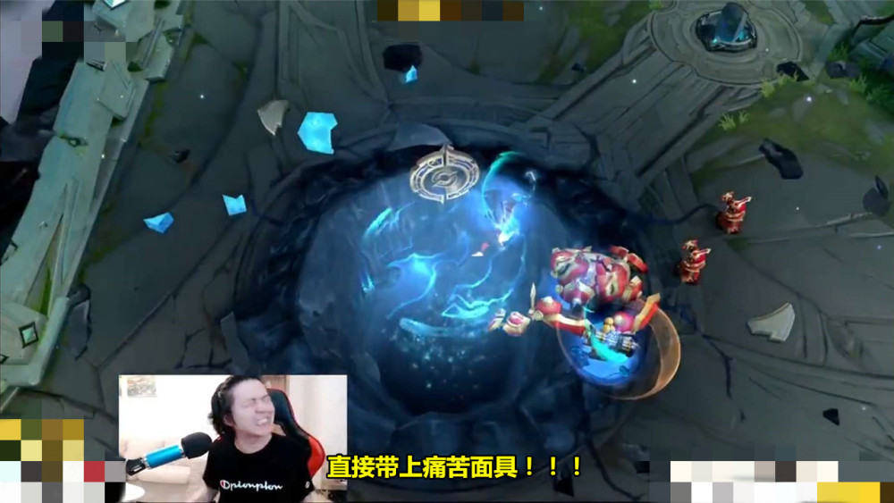 国一吕布单排110星吕德华直言喝水无情开发痛苦面具弹幕爆笑