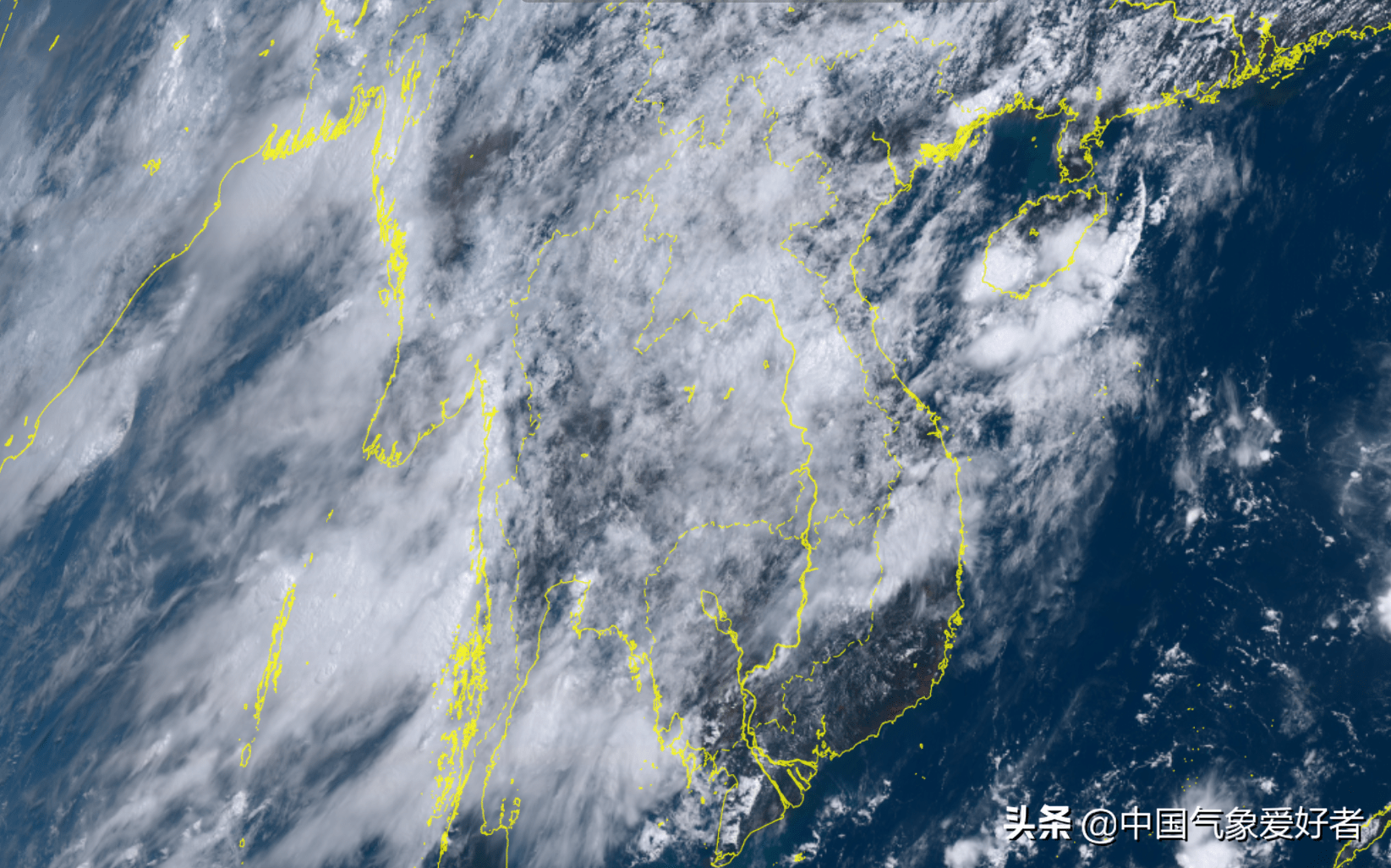 1/ 12 6月17日上午,从卫星云图上看,中南半岛的缅甸印度等国被大范围