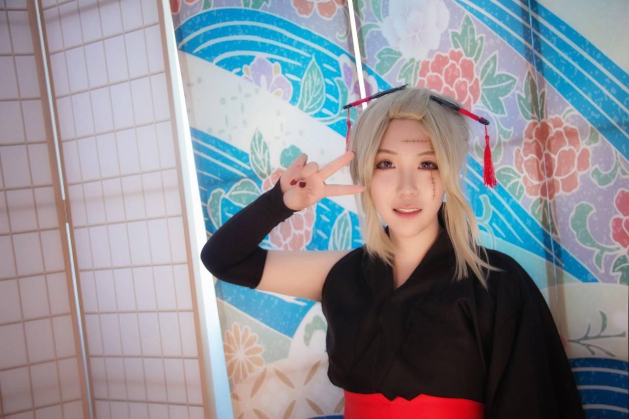 银魂月咏cosplay