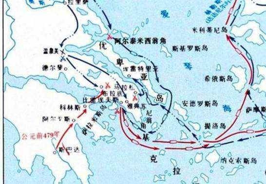 希波战争雅典民主政治的基础转移其内部矛盾确立其霸主地位