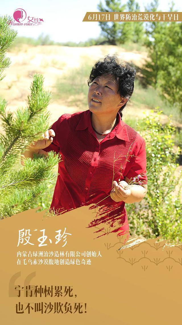 美丽中国,有我巾帼力量_治沙