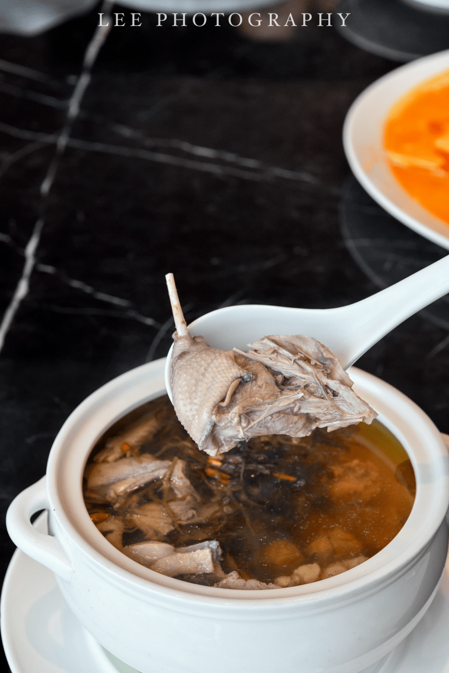 金线莲炖连城白鸭