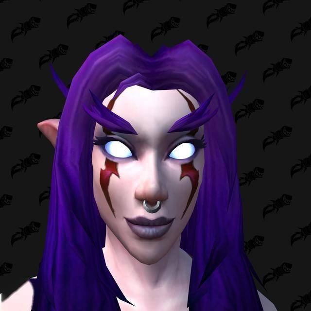 魔兽世界90女性暗夜精灵自定义选项