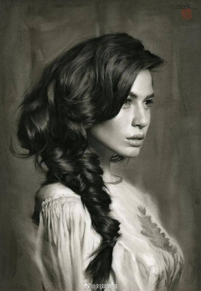 刘斌素描功底扎实的超写实临摹下来必有助益