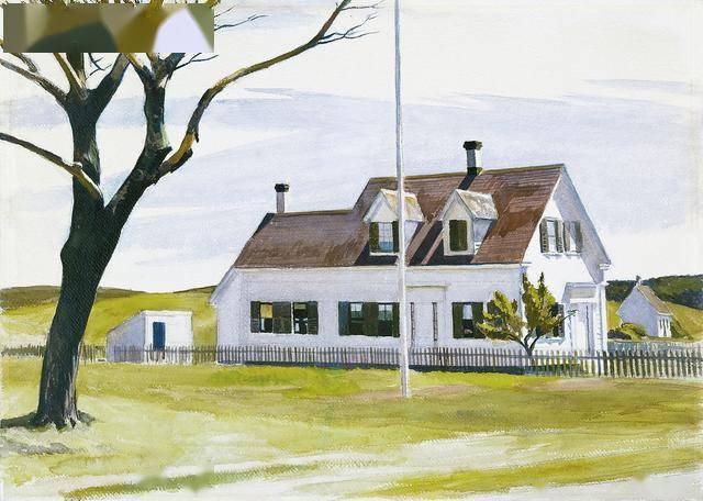 爱德华霍珀edward hopper绘画作品欣赏