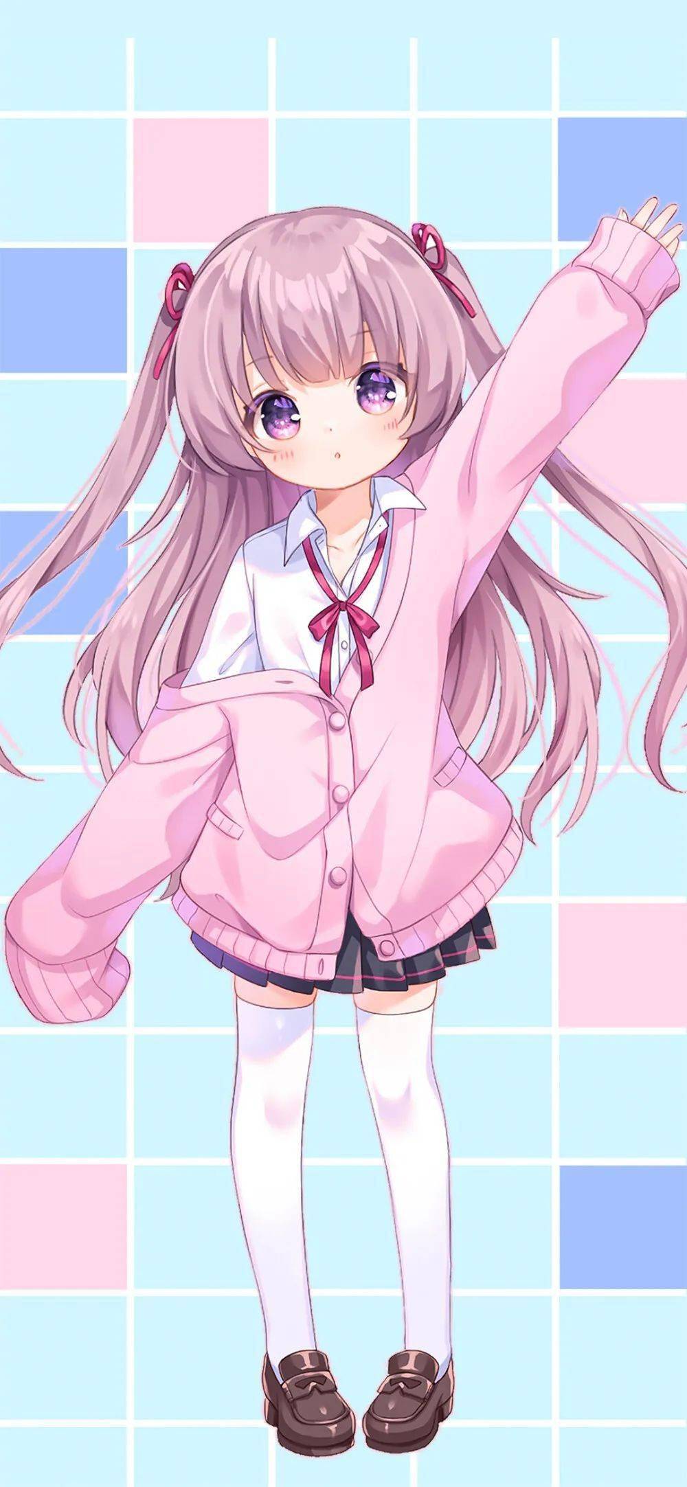 【精选高清壁纸】萌系清纯又可爱小女生壁纸