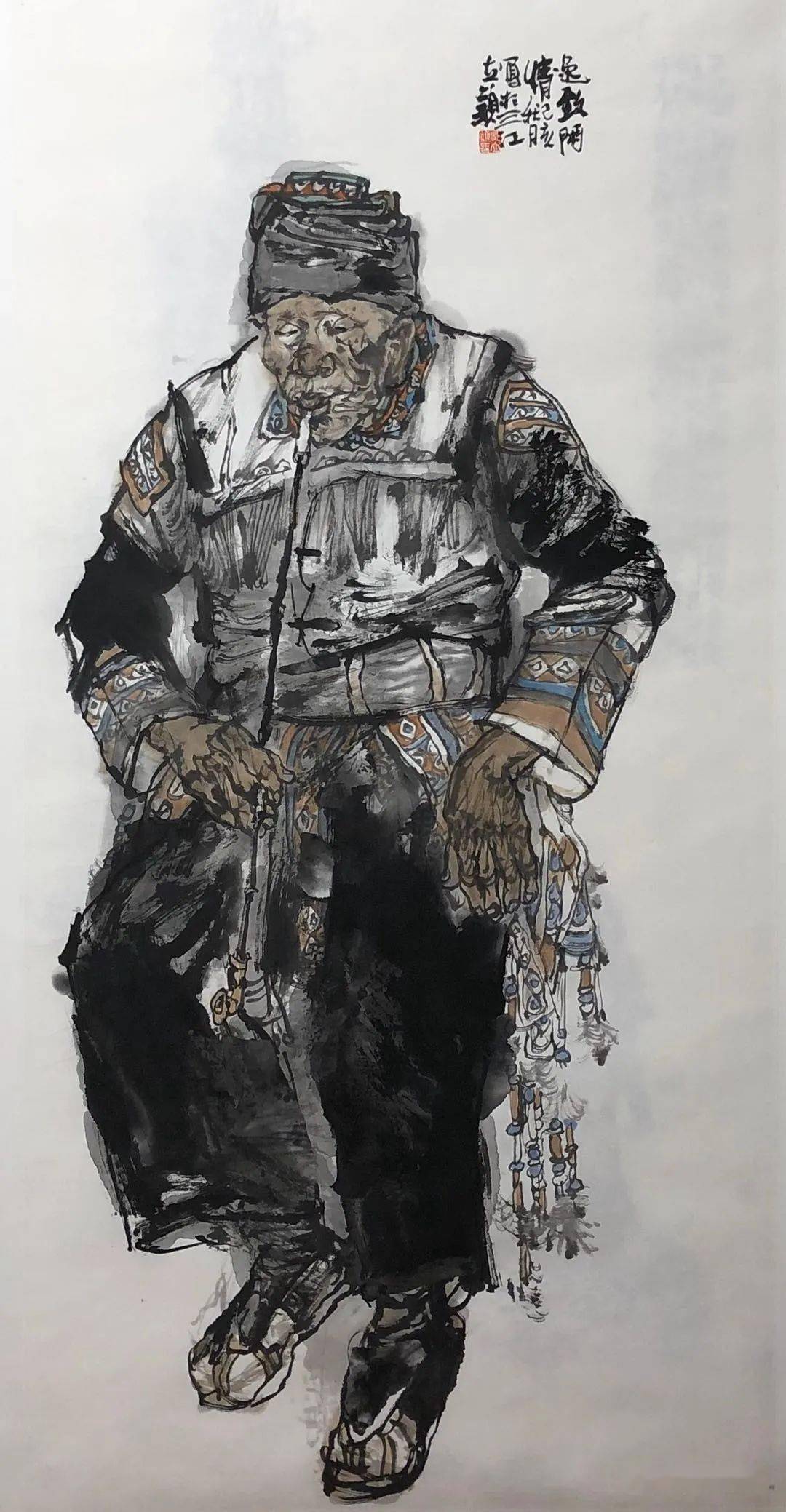 画家笔下的父亲