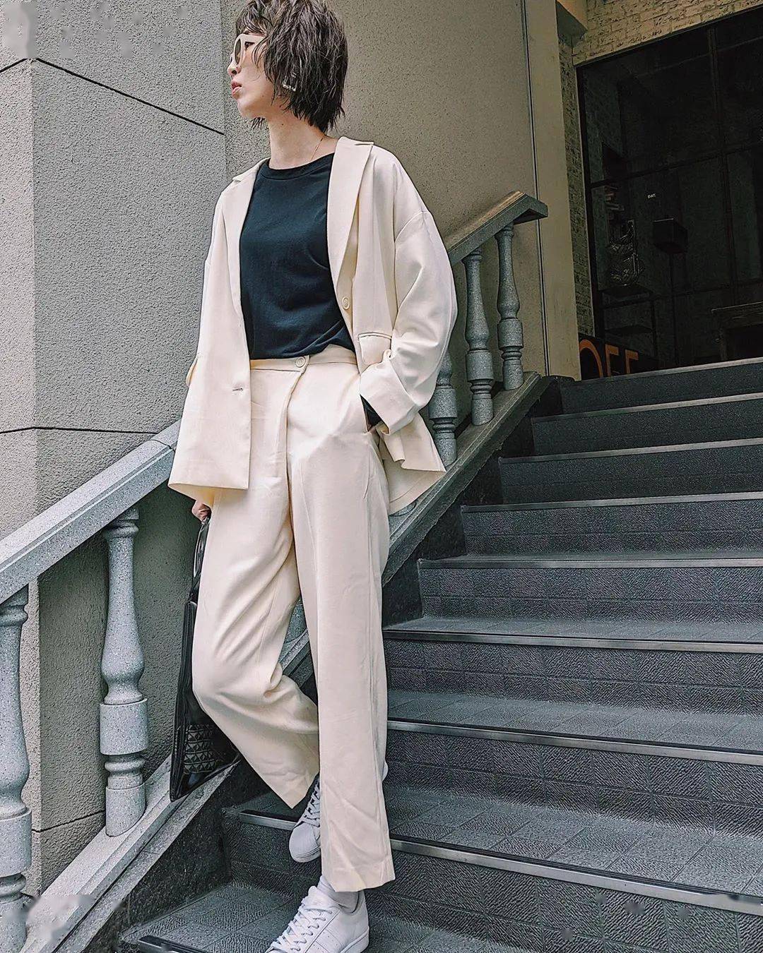 高个子女生夏季日常穿搭look太迷人!