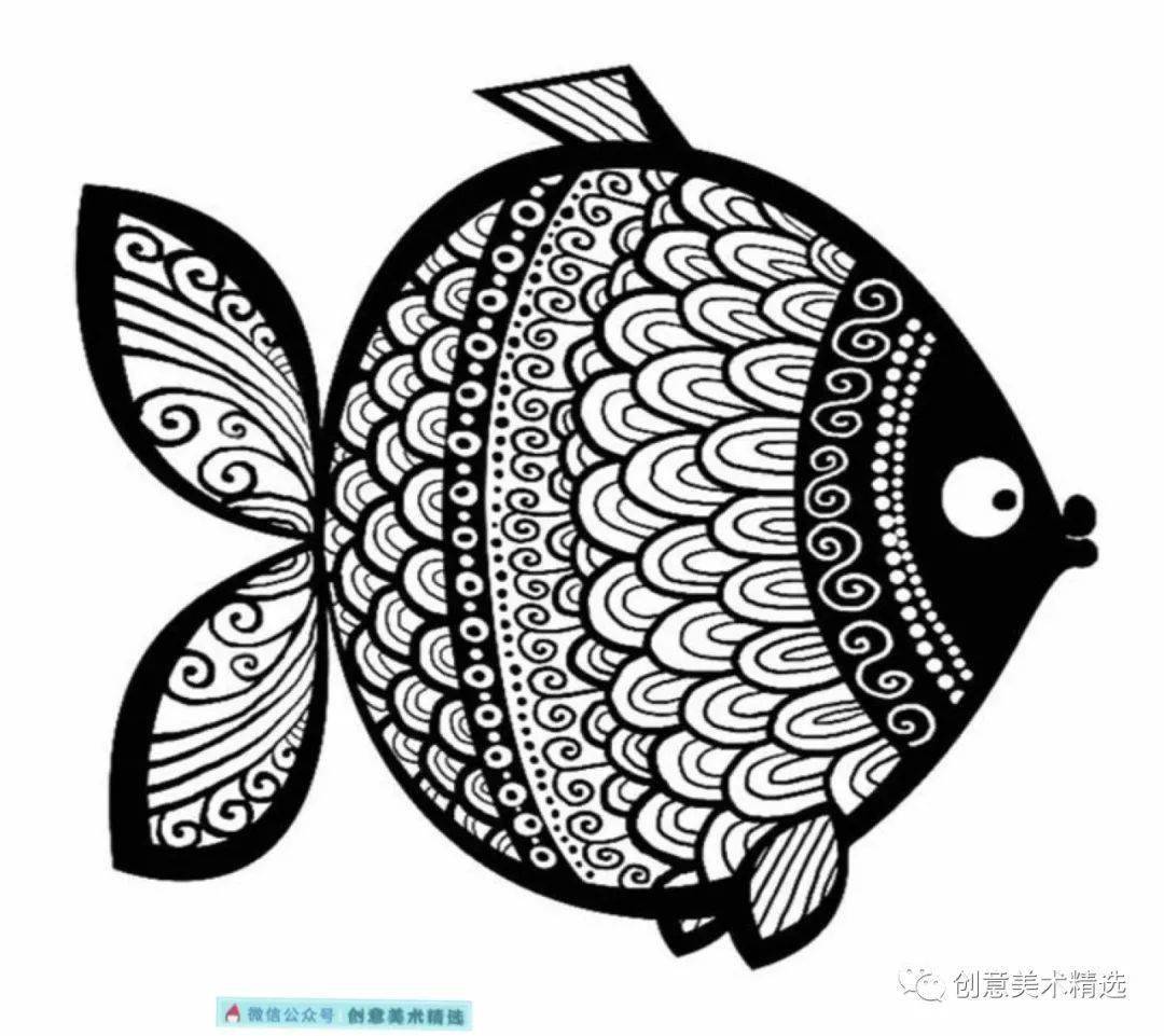 18张鱼儿创意装饰画,倾听来自大海的声音
