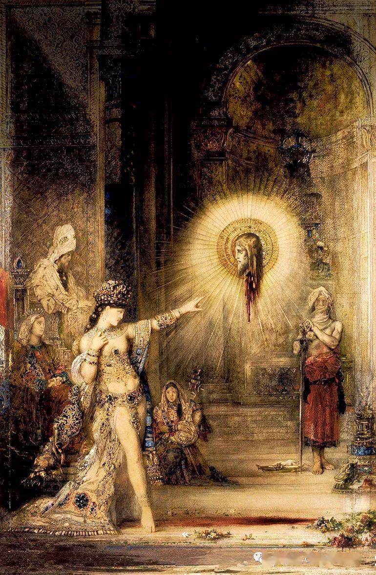 和鲁奥是他的学生,一位象征主义重要人物 —— 法国著名表现主义画家