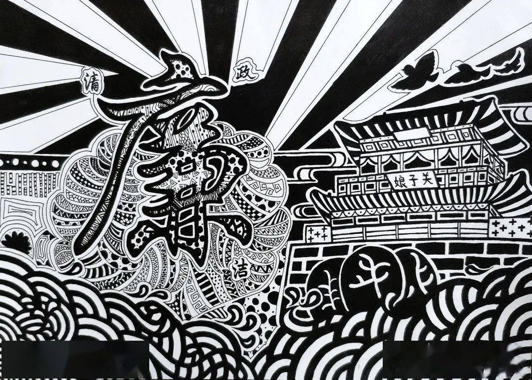 职工画廊郊区公司廉政文化作品欣赏