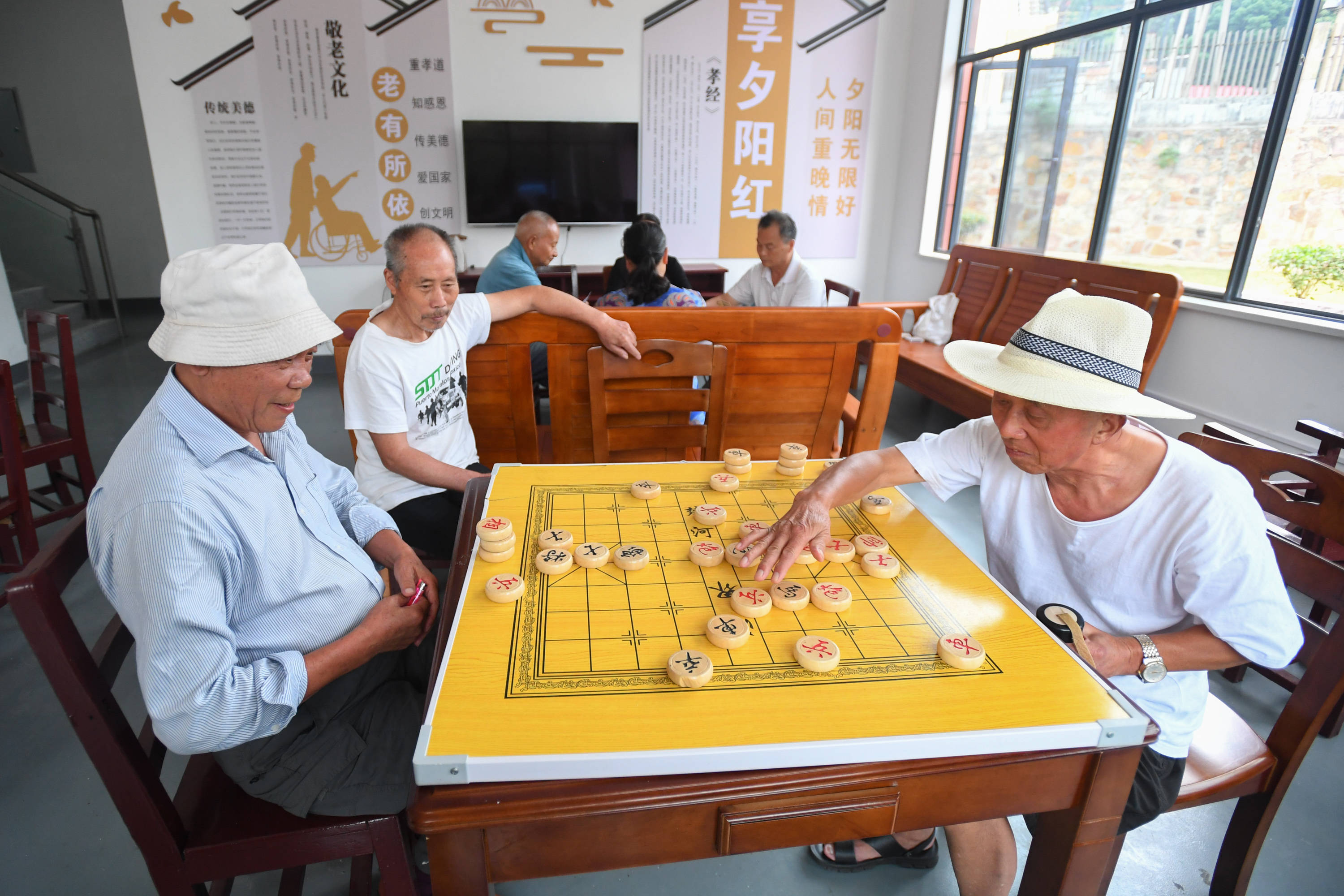 家门口的活动中心丰富居民文体生活