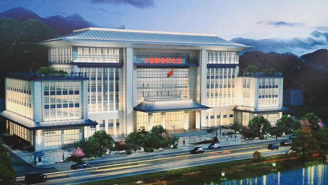 保康县市民之家业务用房是保康2020年重点工程项目之一,总投资1.