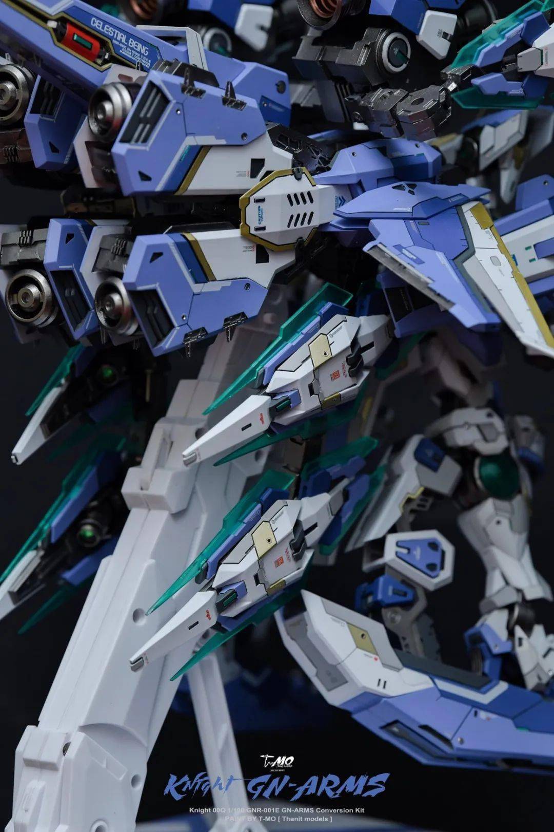 thanit models完成的这个 宇宙骑士 00q gn arms却回归了oo高达的