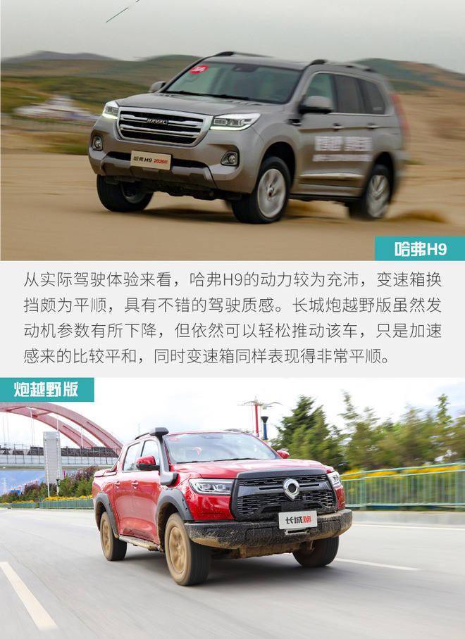 手握20万元预算 哈弗h9和炮越野版谁更"硬核"?