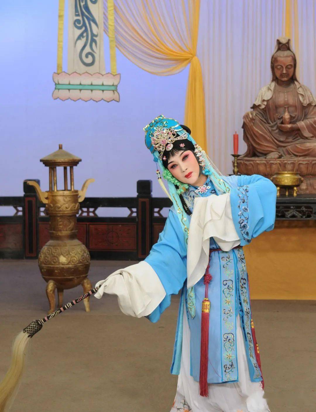 戴月琴老师《思凡》剧照评剧《思凡》"昔日里嫦娥貌如仙"著名表演艺术