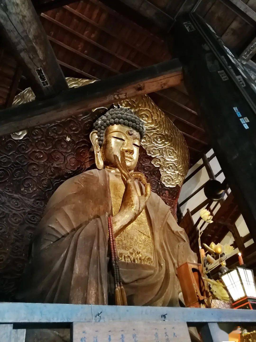 名列日本三大佛的岐阜干漆"笼大佛":老山羊分享_佛像