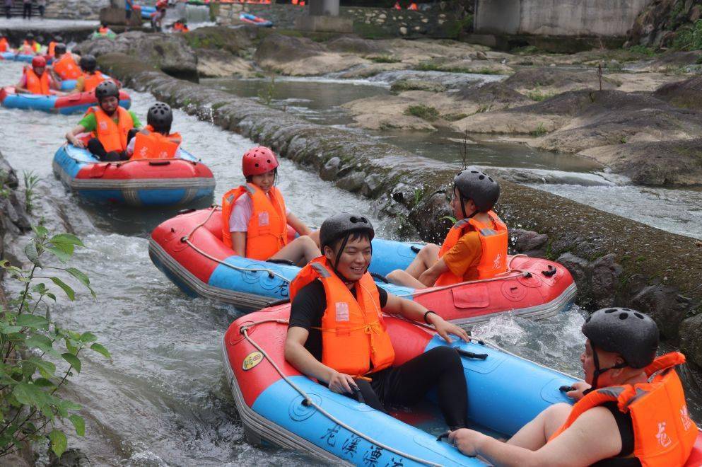 【山伍成群】7月4/5日 长三角最经典的漂流:泽雅龙溪漂流,水碓坑古