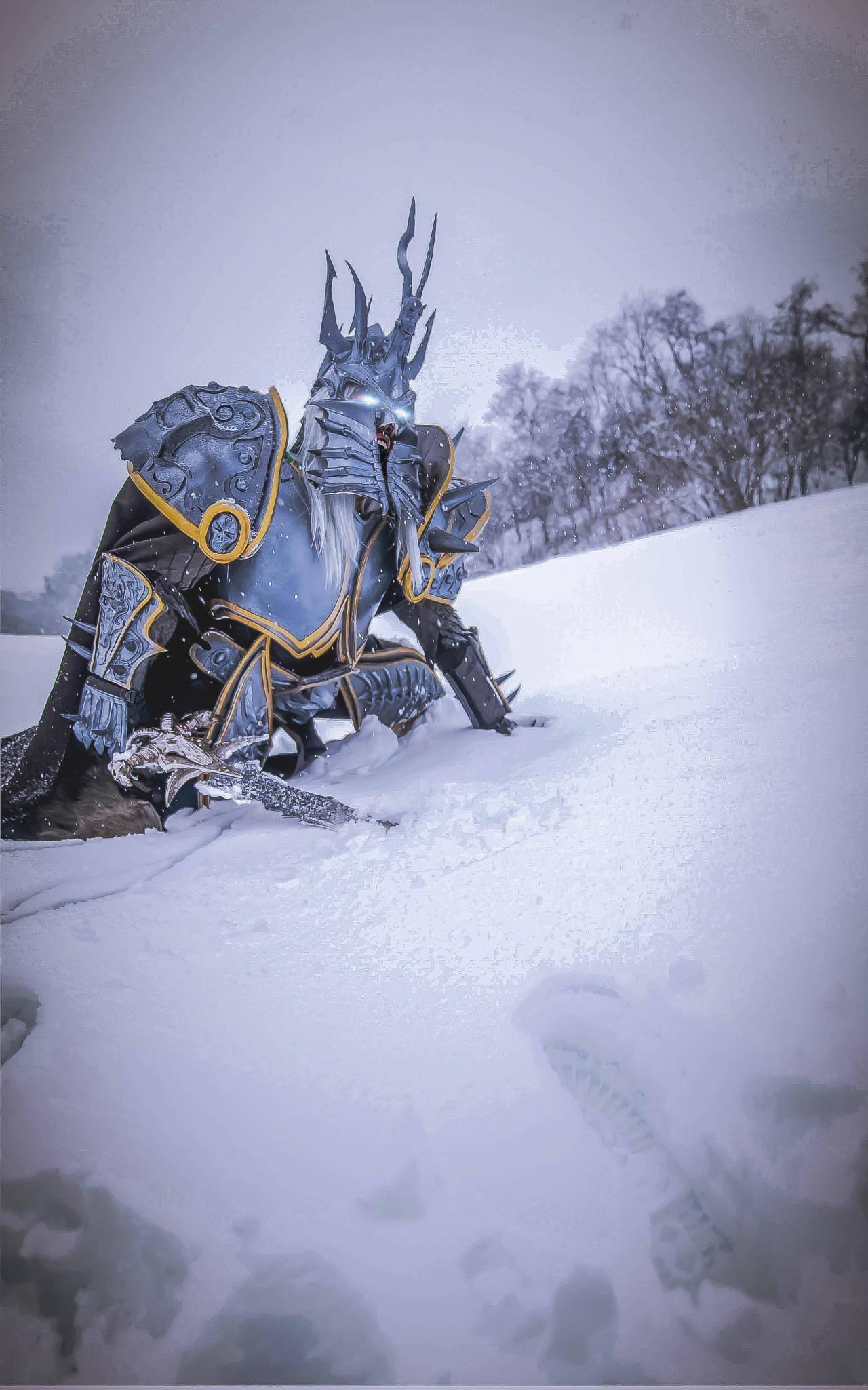 魔兽世界 巫妖王cosplay