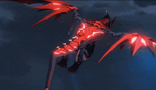 终结技:「雷之律者」跃下飞龙降下裁决,造成高额的雷电元素伤害.