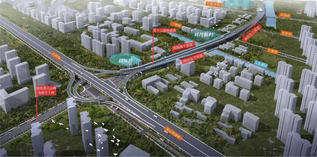 效果图曝光余杭这条通往主城区的快速路来了