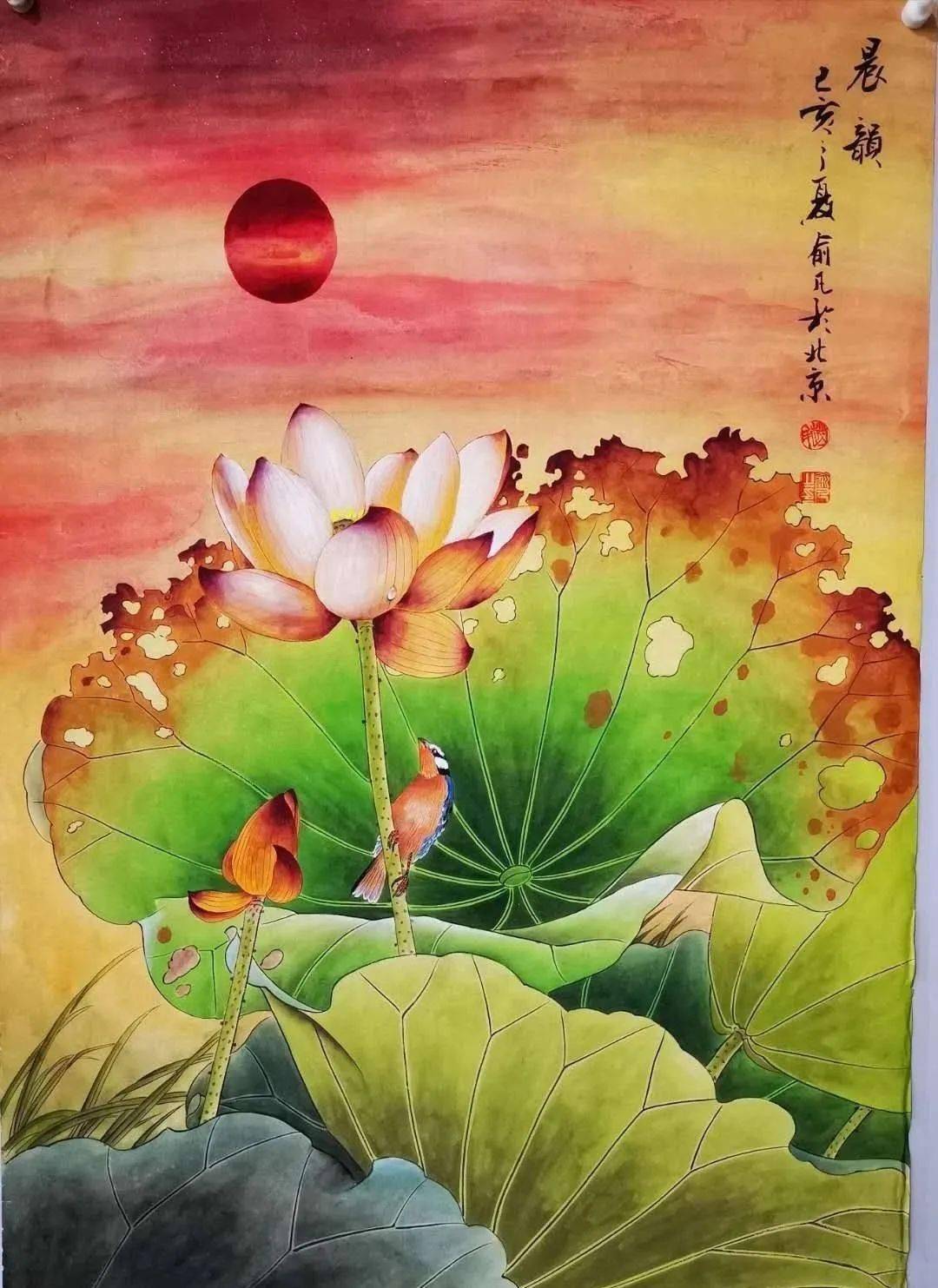 王敬国家一级美术师:李艺承国家一级美术师:王少华当代著名工笔画家