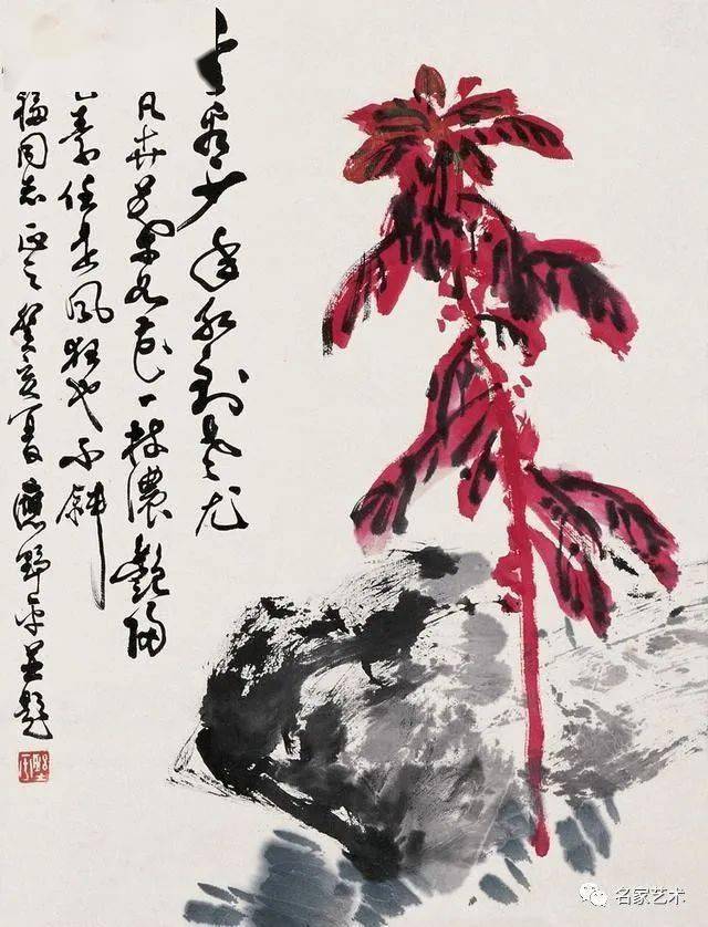 名品视界应野平花鸟画作品欣赏