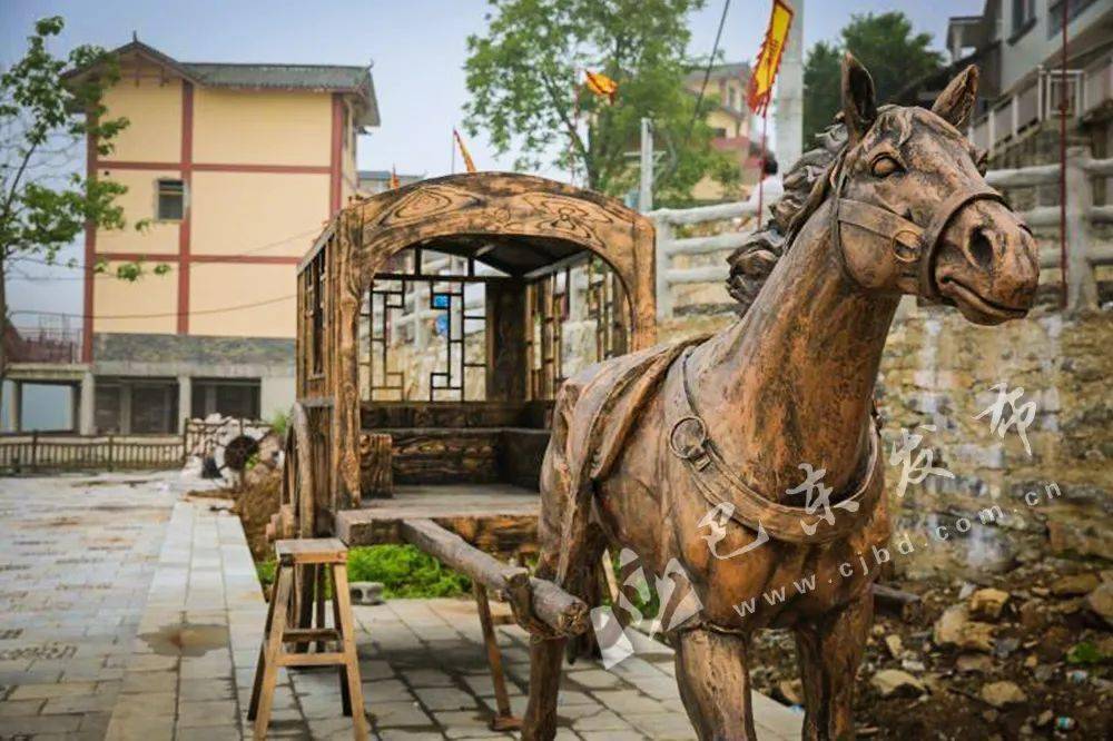 茶店驿站:一条充满巴土风情的民俗街,即将开门迎客