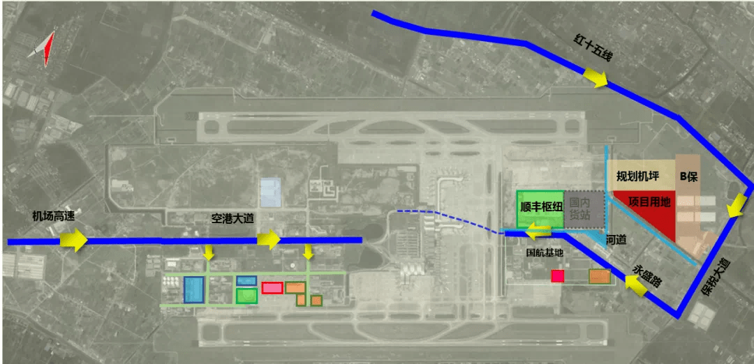 萧山机场高铁征迁图片