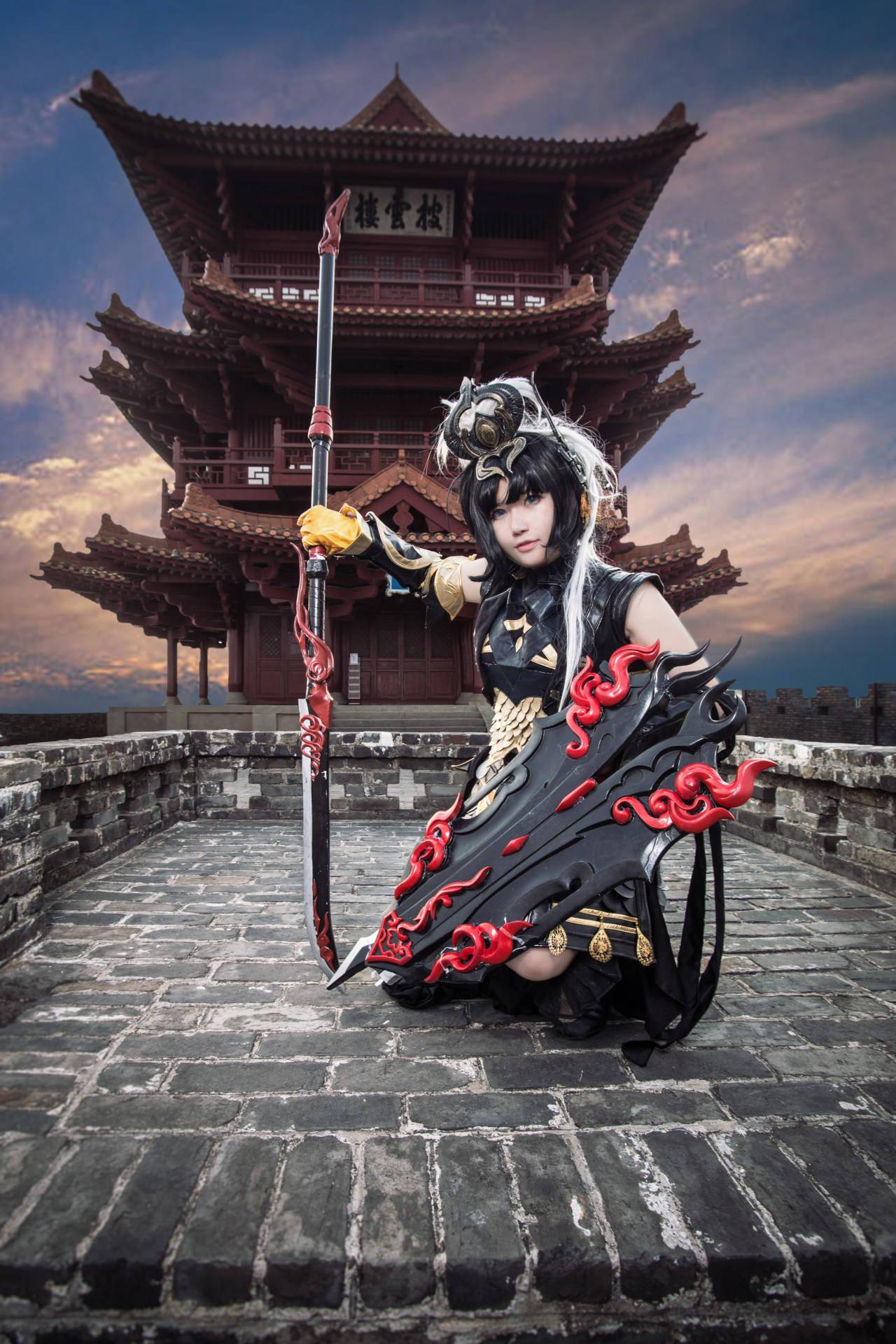 剑网三 苍云血誓·朔雪cosplay